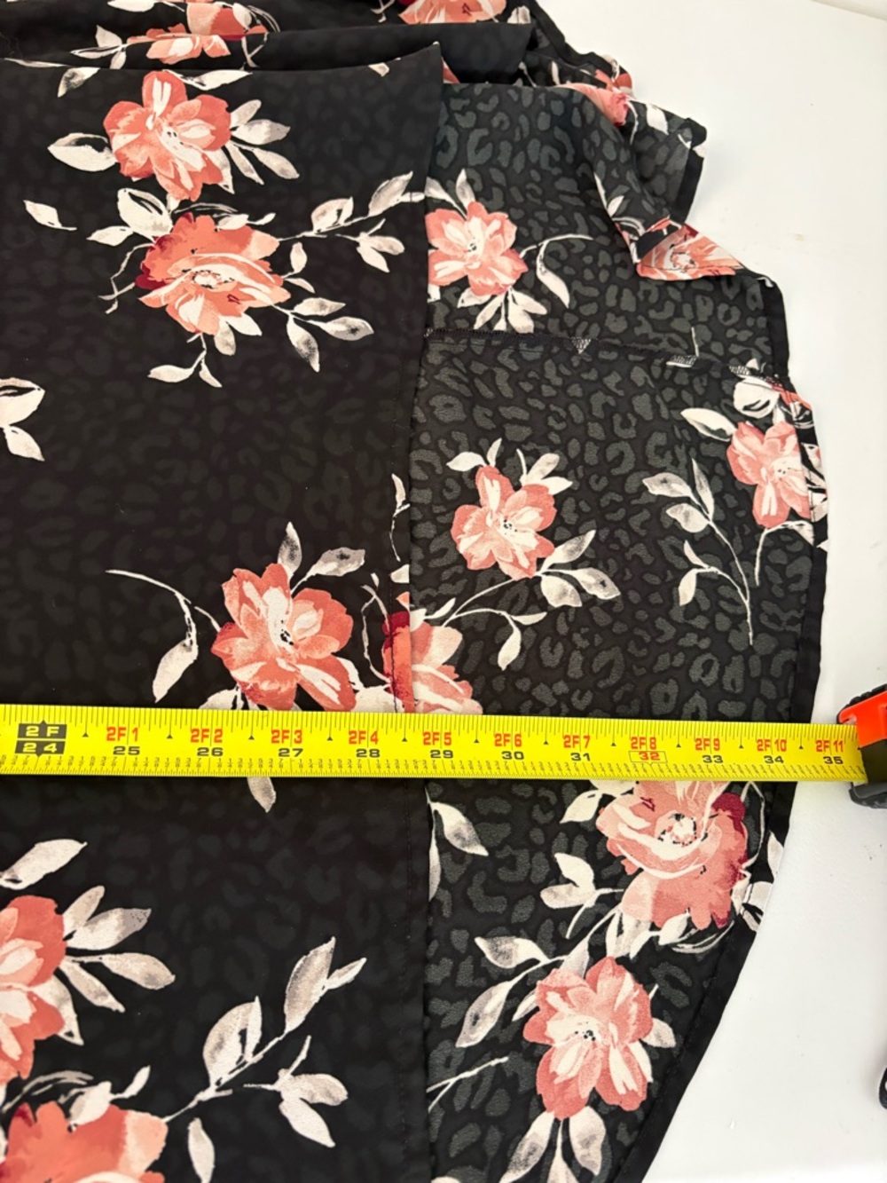 TORRID Floral Drop Waist Georgette Hi‎ Lo Cami Size 2 EUC - Picture 8 of 10
